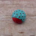 Bahama Blues And Red Spotted Ladybug Figurine Or..